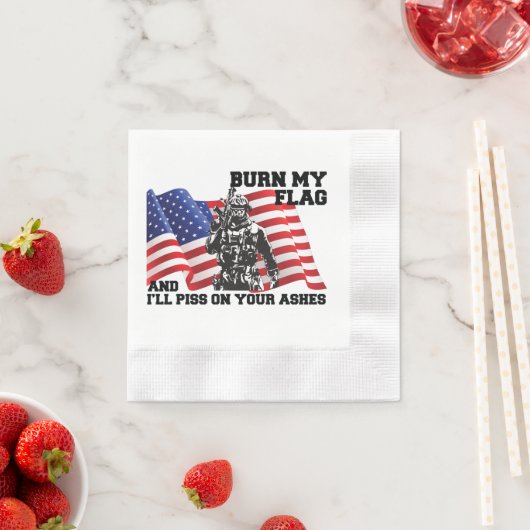 American Patriot Serviette (Beispiel)