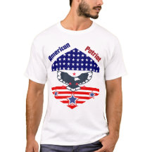 American Patriot T - Shirt - USA Flag, Freedom