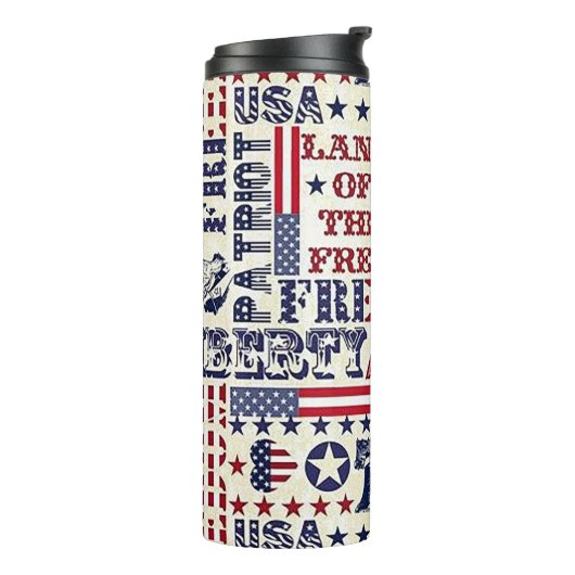 American Patriot Thermosbecher (Nach links gedreht)