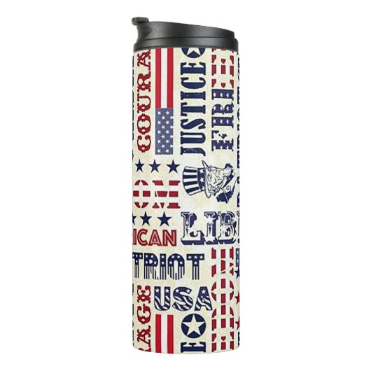 American Patriot Thermosbecher (Nach rechts gedreht)