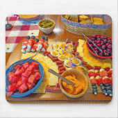 American Patriotic Charcuterie Party Board Mousepad (Vorne)