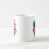 American Patriotic Eagle Sublimation-61905 Kaffeetasse (Mittel)