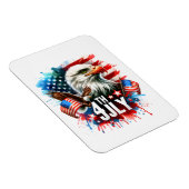 American Patriotic Eagle Sublimation-61905 Magnet (Rechte Seite)