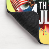American Patriotic Eagle Sublimation-61905 Mousepad (Ecke)