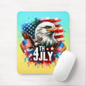 American Patriotic Eagle Sublimation-61905 Mousepad (Mit Mouse)