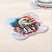 American Patriotic Eagle Sublimation-61905 Untersetzer (angewinkelt)