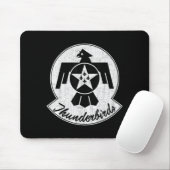 American Patriotic F16 Fighter 57th Wing Tbirds Gi Mousepad (Mit Mouse)
