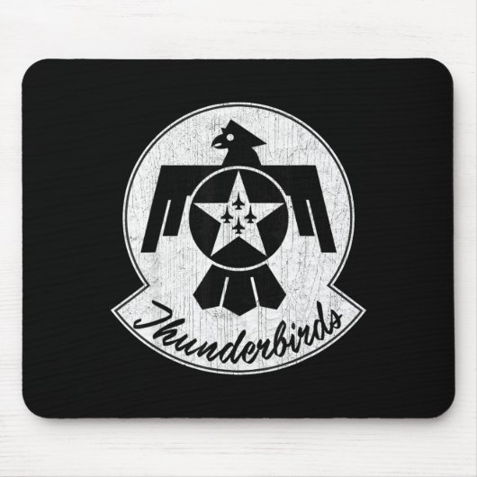 American Patriotic F16 Fighter 57th Wing Tbirds Gi Mousepad (Vorne)