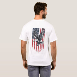 American Patriotic Men's T - Shirt Freedom Gift