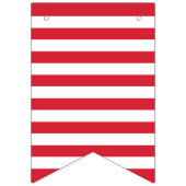 American Patriotic Red White and Blue Wimpelkette (Erste Fahne)