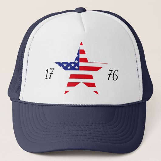 American Patriotic Truckerkappe (Vorderseite)