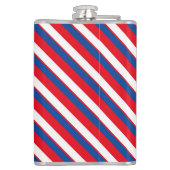 American patriotic Vinyl Wrapped Flask Flachmann (Rückseite)