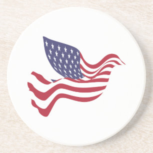 American Peace Dove Untersetzer