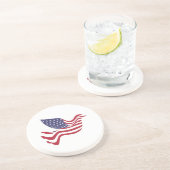 American Peace Dove Untersetzer (Seite)