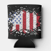 American Peace Flag 1776 American Staat National Dosenkühler (Rückseite)
