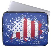 American Peace Flag 1776 American Staat National L Laptopschutzhülle (Vorderseite)