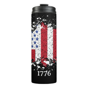 American Peace Flag 1776 American Staat National T Thermosbecher