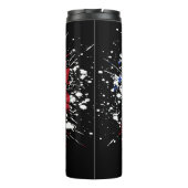 American Peace Flag 1776 American Staat National T Thermosbecher (Rückseite)