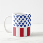American Peace Flag American Staat National Coffee Kaffeetasse (Links)