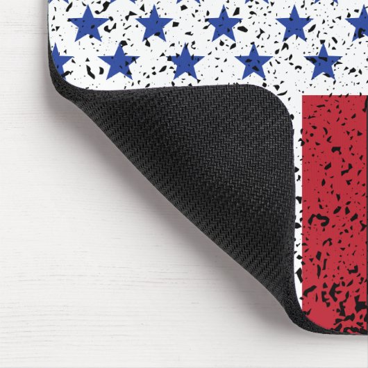 American Peace Flag American Staat National Mouse Mousepad (Ecke)
