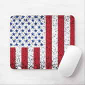 American Peace Flag American Staat National Mouse Mousepad (Mit Mouse)