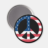 American Peace Magnet (Vorderseite/Rückseite)
