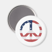 American Peace Sign Products! Magnet (Vorderseite/Rückseite)