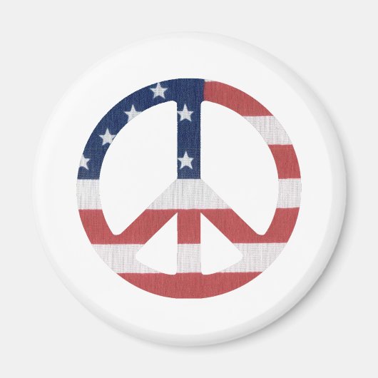 American Peace Sign Products! Magnet (Vorne)