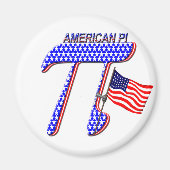 AMERICAN PI (PIE) - MATH-SPASS MAGNET (Vorne)