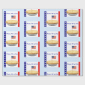 American Pie Geschenkpapier (Flach)