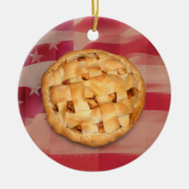 American Pie Keramik Ornament