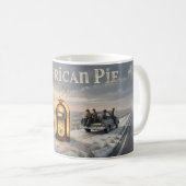 American Pie Nostalgie-Straßenposter Kaffeetasse (VorderseiteRechts)