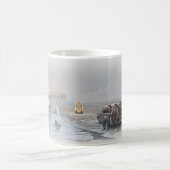 American Pie Nostalgischer Winter Road Jukebox Bec Kaffeetasse (Mittel)