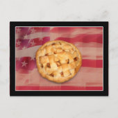 American Pie on Old Glory Postkarte (Vorderseite)