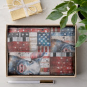 American Pig Farm Folk Art Seidenpapier (Geschenk)