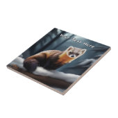 American Pine Marten Fliese (Seite)