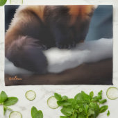 American Pine Marten Geschirrtuch (Gefaltet)