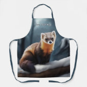 American Pine Marten Schürze (Vorderseite)