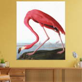 American Pink Flamingo Gift Lover| Sketch Flamingo Leinwanddruck (Insitu (Wohnzimmer))
