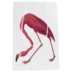 American Pink Flamingo Vintag Art Mittlere Geschenktüte