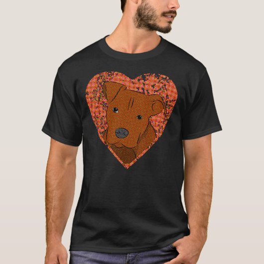 American Pit Bull Design 2 T-Shirt (Vorderseite)