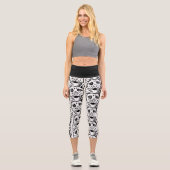 American Pit Bull Dog Capri Leggings (Vorderseite)