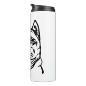 American Pit Bull Dog Thermosbecher (Nach rechts gedreht)