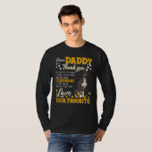 American Pit Bull Sehr geehrter Daddy Danke, dass  T-Shirt (Vorne ganz)