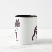 American Pit Bull Terrier BESTE FREUNDIN Tasse (Zentrum)
