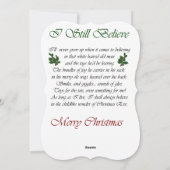 American Pit Bull Terrier Christmas Feiertagskarte (Rückseite)