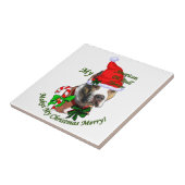 American Pit Bull Terrier Christmas Fliese (Seite)