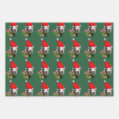 American Pit Bull Terrier Christmas Geschenkpapier Set (Vorderseite 2)