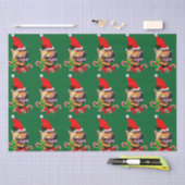 American Pit Bull Terrier Christmas Seidenpapier (Handwerk)