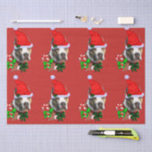 American Pit Bull Terrier Christmas Seidenpapier (Handwerk)